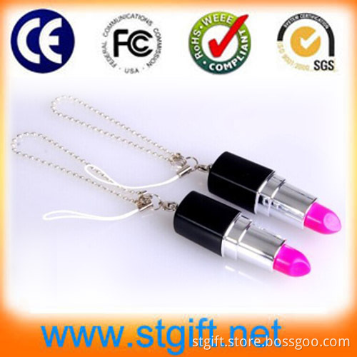 Wedding USB Gift Lady Popular Lipstick USB Stick Flash Driver